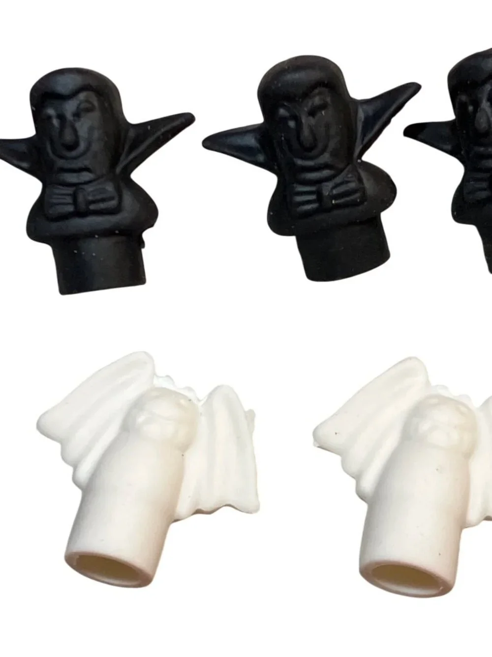 Halloween Themed Pencils and Erasers Set  Trick Or Treat Party Favors